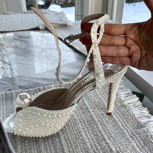 Moving sale!!!Jimmy Choo (Sacora 100) style brand new perfect wedding shoes!!!